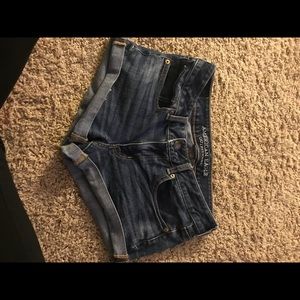 American eagle (super stretch) denim shorts
